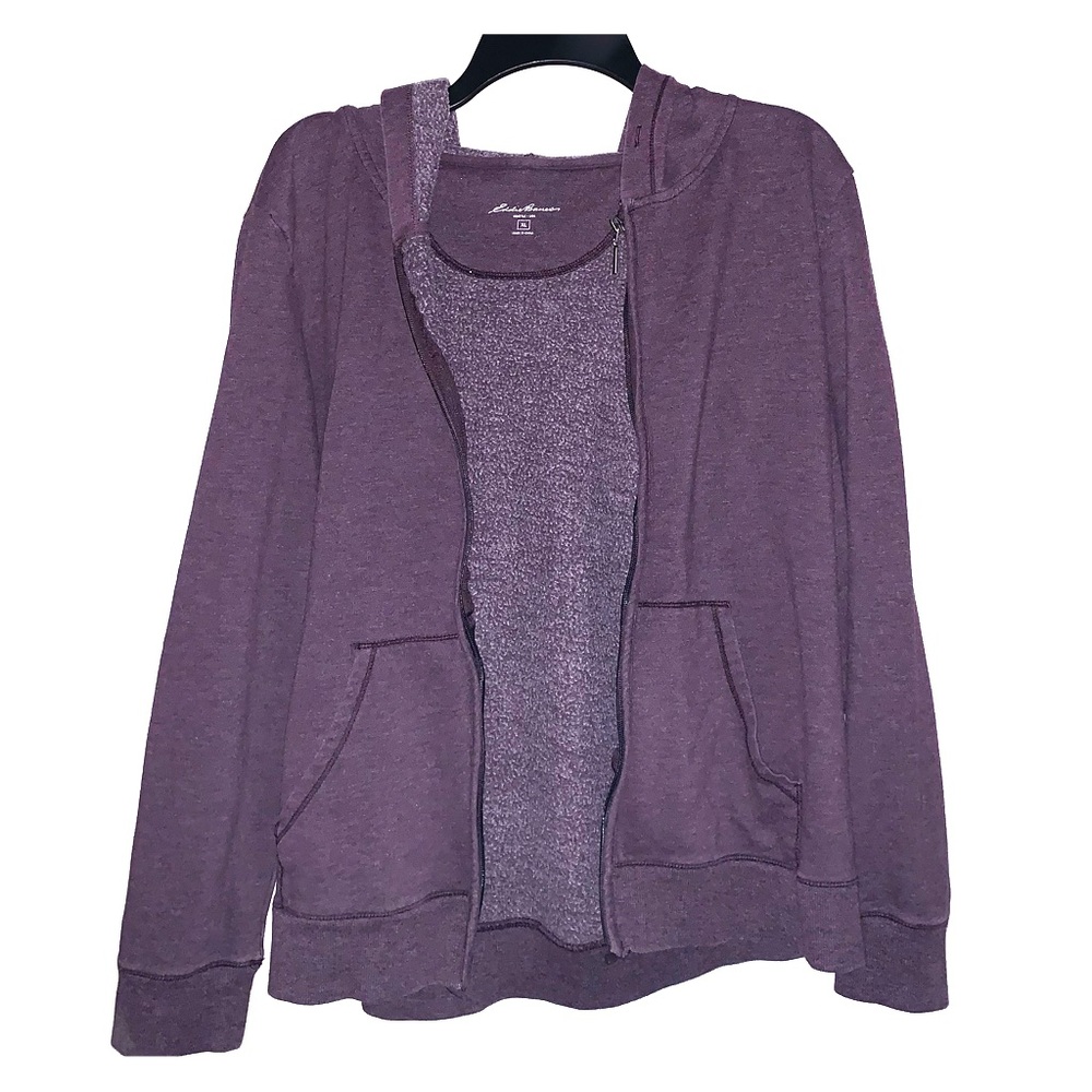 FINAL OFFER LIKE NEW Eddie Bauer zip up hoodie